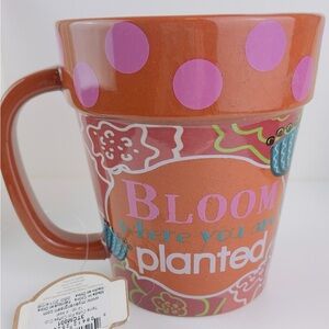 Cypress Home "Bloom" Mug NWT